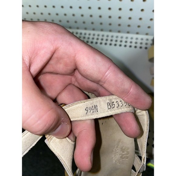 SAS Allegro Tripad Comfort Womens Leather Strappy Sandals Size 9.5 NARROW - Picture 6 of 6